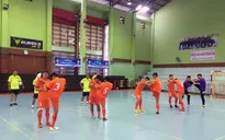 ĐT U20 futsal Việt Nam có buổi tập đầu tiên tại Thái Lan