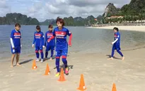 Đội tuyển nữ Quốc gia miệt mài rèn thể lực tại Cẩm Phả, Quảng Ninh