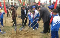 Phú Yên: Học sinh với Tết trồng cây “Đời đời nhớ ơn Bác Hồ”
