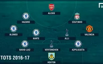 Đội hình tiêu biểu Ngoại hạng Anh 2016/17: Man Utd có 1 cái tên duy nhất
