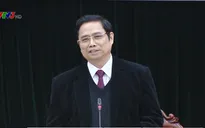 Đồng chí Phạm Minh Chính làm việc với Đảng ủy Khối các cơ quan Trung ương