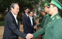 Phó Thủ tướng Trương Hòa Bình thăm và chúc Tết các đồn biên phòng tại Đăk Nông