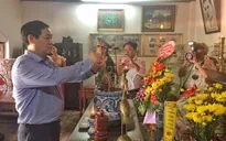 Phó Thủ tướng Vương Đình Huệ dâng hương tưởng niệm đồng chí Phan Đăng Lưu