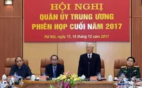 Tổng Bí thư Nguyễn Phú Trọng chủ trì Hội nghị Quân ủy Trung ương
