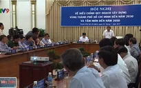 Hội nghị về điều chỉnh quy hoạch giao thông đến năm 2030 tại TP.HCM