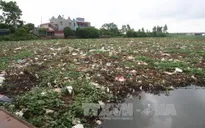 Hải Dương: Bãi rác nổi lấp kín sông Đình Đào
