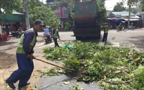 Nhiều khó khăn trong việc giải quyết rác thải tồn đọng sau bão số 12 tại Phú Yên