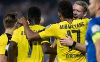 Aubameyang tỏa sáng, Dortmund đánh bại Leipzig