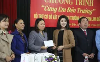 Quỹ Tấm lòng Việt hỗ trợ Trường mầm non Lam Điền 20 triệu đồng để cải thiện cơ sở vật chất