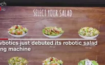 Robot có thể trộn salad