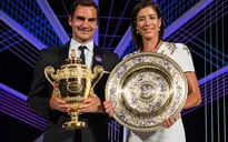 Federer và Muguruza với những hoạt động sau chức vô địch Wimbledon