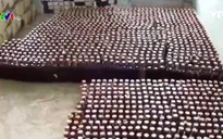 Ấn Độ tịch thu hàng nghìn chai rượu giả