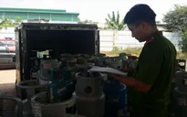 Bắt quả tang cơ sở sang chiết gas lậu quy mô lớn ở Đồng Nai