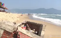 Sạt lở bờ biển nghiêm trọng tại Đà Nẵng