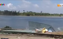 Phát hiện 2 hố xoáy ở khu vực sạt lở tại An Giang