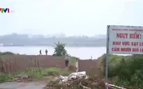 Báo động tình trạng sạt lở ven sông Đuống