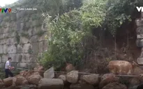 Di sản văn hóa thế giới thành nhà Hồ bị sạt lở nghiêm trọng