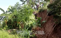 Phú Thọ: Sạt lở nghiêm trọng tại xã Tu Vũ