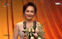 Bảo Thanh gửi lời cảm ơn đặc biệt tới chồng khi nhận cup VTV Awards 2017