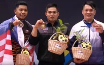 Lực sĩ Hoàng Tấn Tài giành huy chương cuối cùng cho Đoàn TTVN tại SEA Games 29