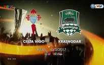 3h05 ngày mai (10/3) VTV3 trực tiếp bóng đá vòng 1/8 Europa League: Celta Vigo vs Krasnodar