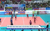 Giải bóng chuyền VĐQG 2017: Ngân hàng Công Thương giành hạng Ba nữ