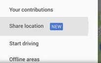 Google Maps cho phép chia sẻ vị trí cho bạn bè