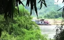 Hưng Yên bắt 4 tàu khai thác cát trái phép trên sông Hồng
