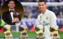 01h45 ngày 08/12, trao giải QBV 2017: Chờ Ronaldo cân bằng thành tích của Messi