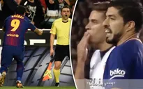 Chửi trọng tài, Luis Suarez sắp mang họa cho Barcelona