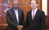 Chủ tịch nước tiếp Đại sứ Sudan