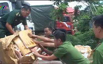Phát hiện hơn 1.200 kg sụn gân gà không rõ nguồn gốc