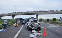 Tai nạn giao thông trên tuyến cao tốc Hà Nội-Hải Phòng, 3 người thương vong