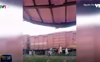 Làm rõ vụ treo rác thải lên tàu "gửi đi Sài Gòn"
