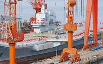Trung Quốc hạ thủy tàu sân bay 001A
