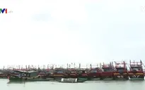 Tàu thuyền khẩn trương tránh trú bão số 4