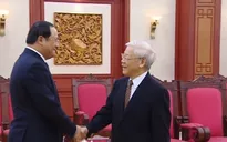 Tổng Bí thư tiếp Phó Thủ tướng Lào
