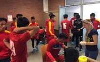 Ảnh: Tuyển thủ U20 Việt Nam hoàn thành bài kiểm tra y tế tại Düsseldorf