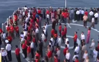 Kiều bào Trung Lào ủng hộ Trường Sa