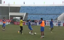 Chờ đợi trận đấu nhiều cảm xúc tại sân Hòa Xuân