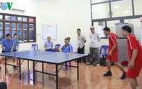 Giao hữu thể thao mừng Quốc khánh Việt Nam tại Lào
