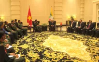 Tổng Bí thư tiếp Tổng Tư lệnh các lực lượng vũ trang Myanmar