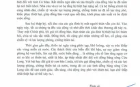 Thủ tướng gửi thư chia buồn với các gia đình bị thiệt hại bởi bão Linda