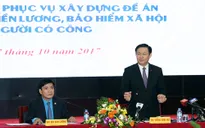 Phó Thủ tướng đề nghị làm rõ việc tính toán, thiết kế thang bảng lương