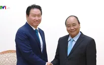 Thủ tướng Nguyễn Xuân Phúc tiếp Chủ tịch Tập đoàn SK, Hàn Quốc