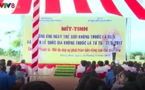 Phú Yên: Mít tinh hưởng ứng ngày Thế giới không thuốc lá