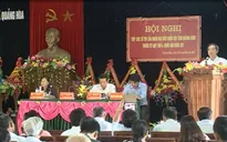 Trưởng Ban Kinh tế Trung ương tiếp xúc cử tri tỉnh Quảng Bình