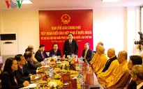 Gặp mặt kiều bào về dự Đại hội Phật giáo toàn quốc lần thứ 8