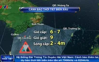 Áp thấp nhiệt đới gây mưa dông kèm lốc xoáy trên vùng biển từ Bình Thuận đến Kiên Giang