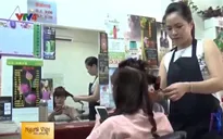 Tiệm tóc của cô dâu Việt tại Đài Loan